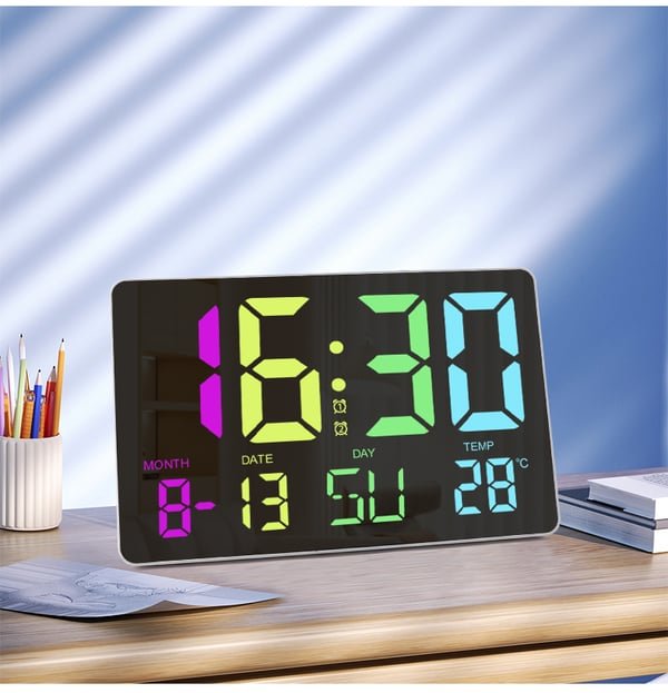 ColorCast Digital Clock