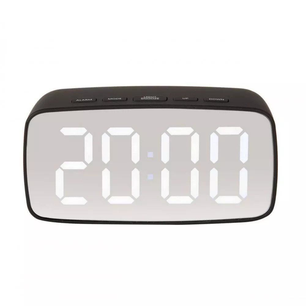 NightGlow Mirror Clock