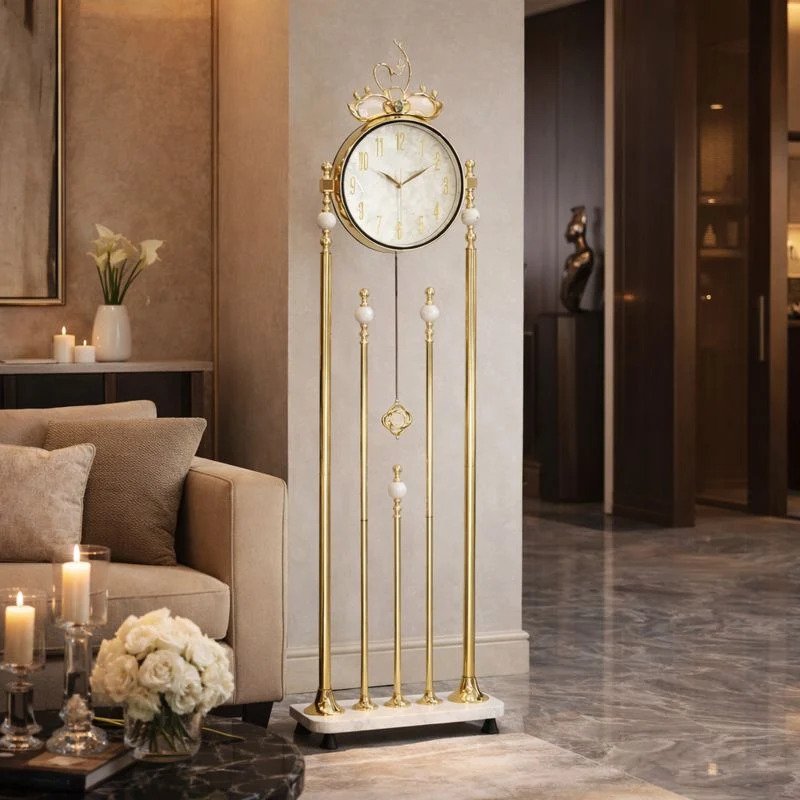 Marble Luxe Tower Clock